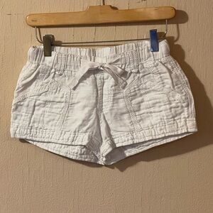Women's Mossimo Supply Co. White Casual Mini Shorts